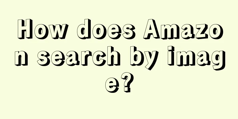 How does Amazon search by image?