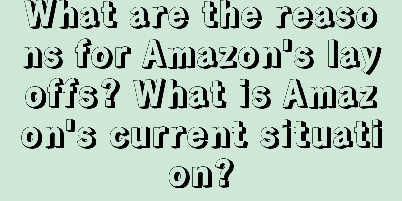 What are the reasons for Amazon's layoffs? What is Amazon's current situation?