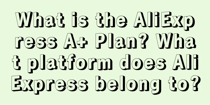 What is the AliExpress A+ Plan? What platform does AliExpress belong to?