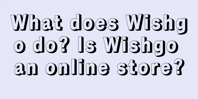 What does Wishgo do? Is Wishgo an online store?