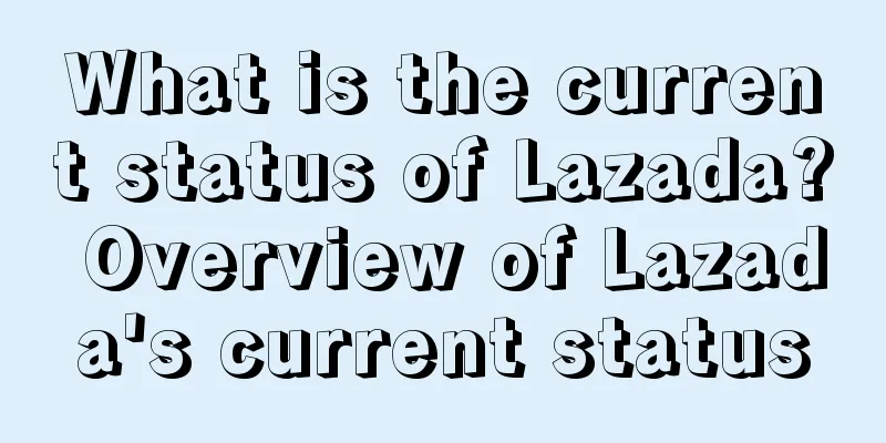 What is the current status of Lazada? Overview of Lazada's current status