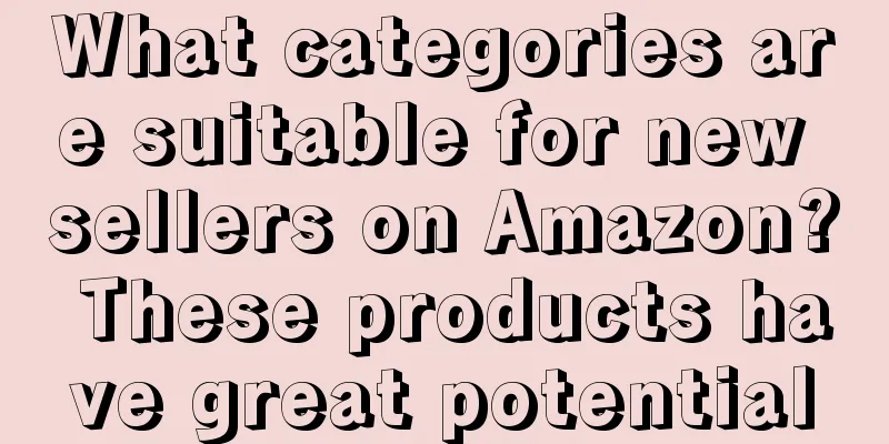 What categories are suitable for new sellers on Amazon? These products have great potential