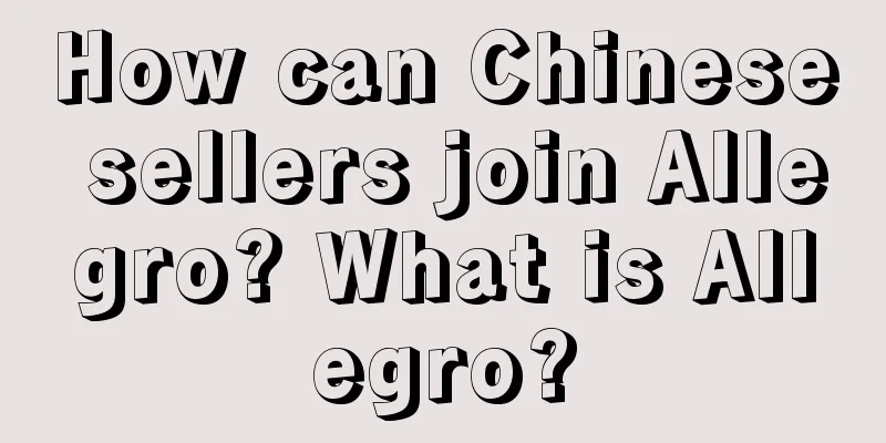 How can Chinese sellers join Allegro? What is Allegro?