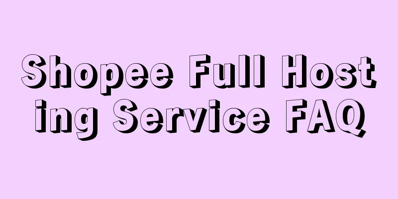 Shopee Full Hosting Service FAQ