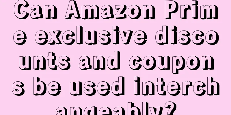 Can Amazon Prime exclusive discounts and coupons be used interchangeably?