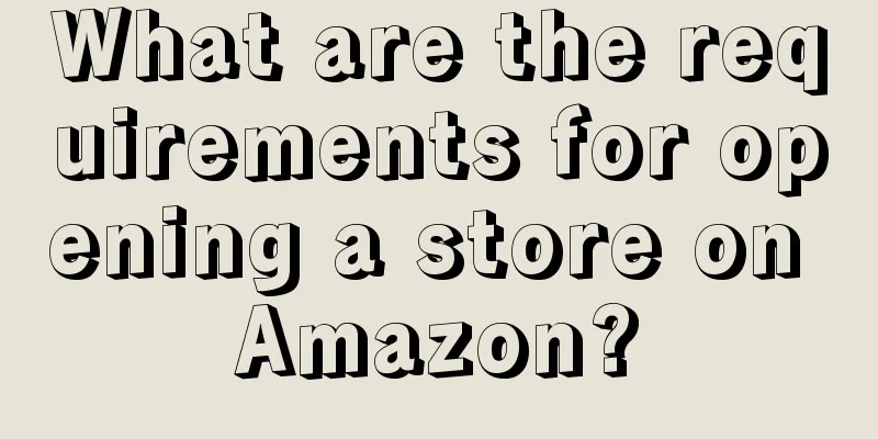 What are the requirements for opening a store on Amazon?