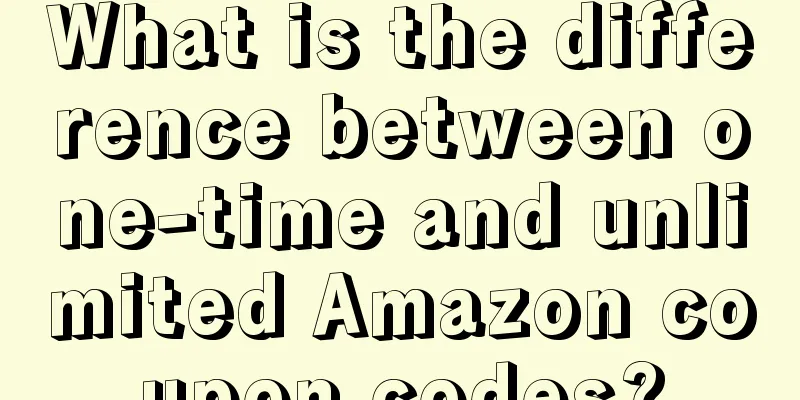 What is the difference between one-time and unlimited Amazon coupon codes?