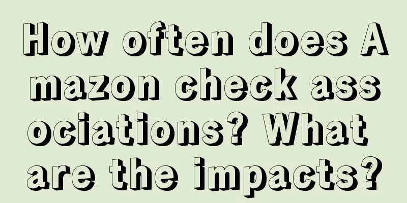How often does Amazon check associations? What are the impacts?