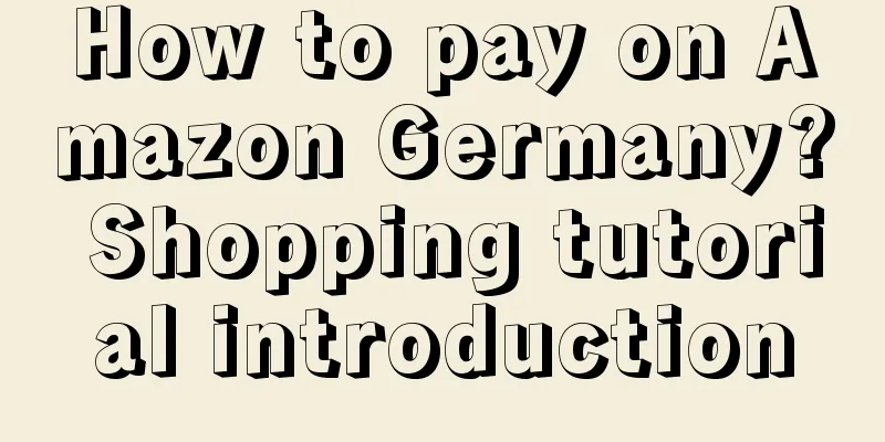 How to pay on Amazon Germany? Shopping tutorial introduction