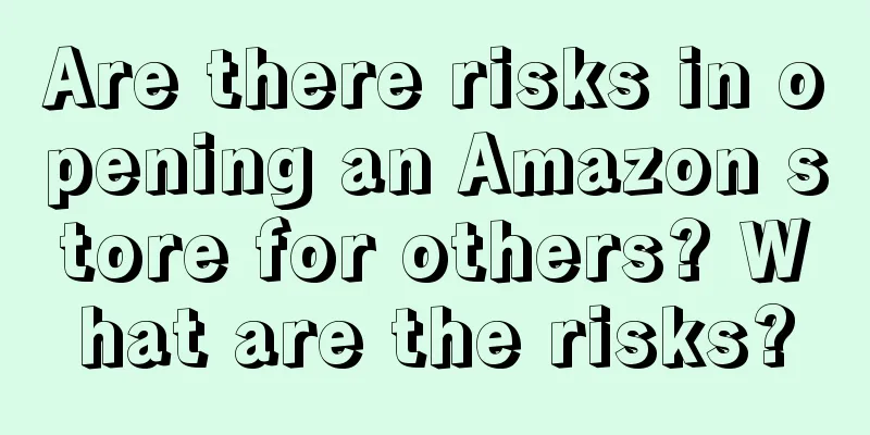 Are there risks in opening an Amazon store for others? What are the risks?