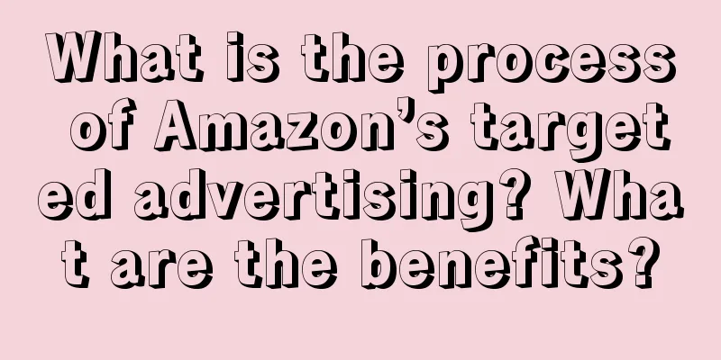 What is the process of Amazon’s targeted advertising? What are the benefits?