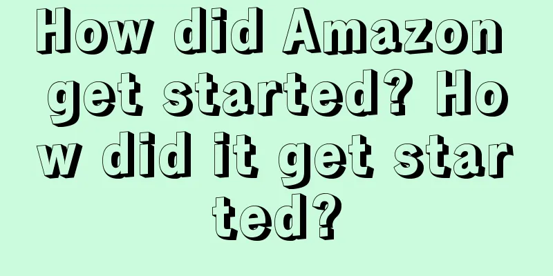 How did Amazon get started? How did it get started?
