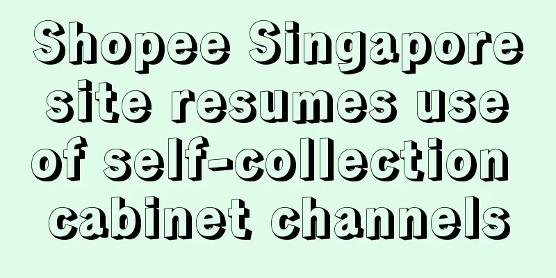 Shopee Singapore site resumes use of self-collection cabinet channels