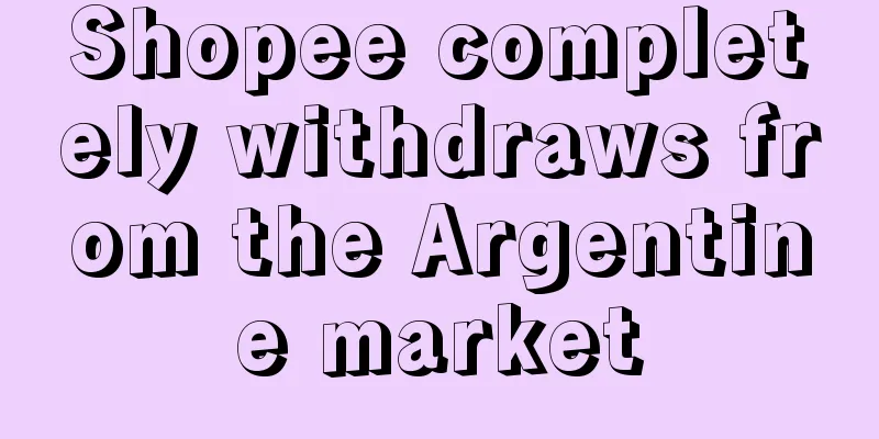 Shopee completely withdraws from the Argentine market