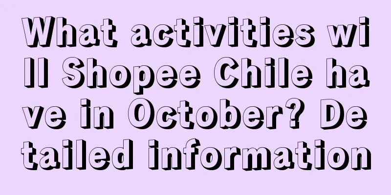 What activities will Shopee Chile have in October? Detailed information