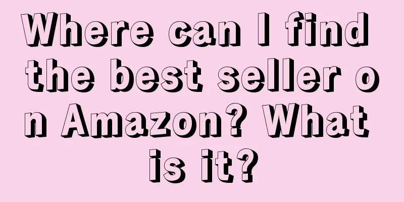 Where can I find the best seller on Amazon? What is it?