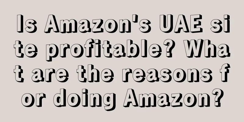 Is Amazon's UAE site profitable? What are the reasons for doing Amazon?