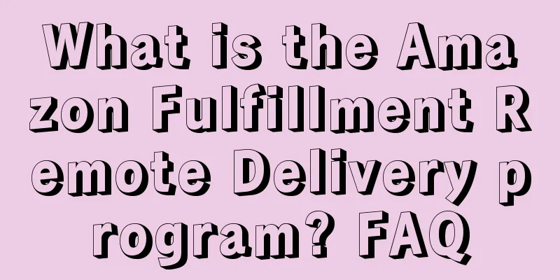 What is the Amazon Fulfillment Remote Delivery program? FAQ