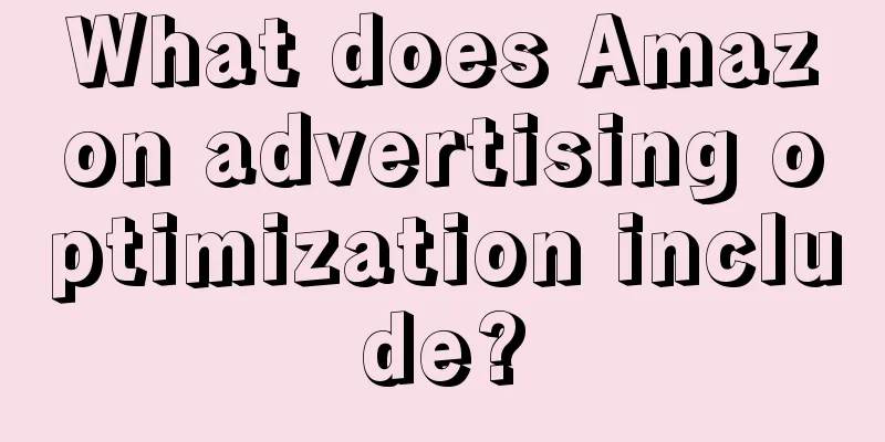 What does Amazon advertising optimization include?