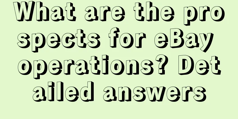 What are the prospects for eBay operations? Detailed answers