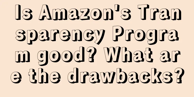 Is Amazon's Transparency Program good? What are the drawbacks?