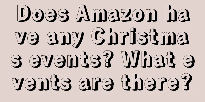 Does Amazon have any Christmas events? What events are there?
