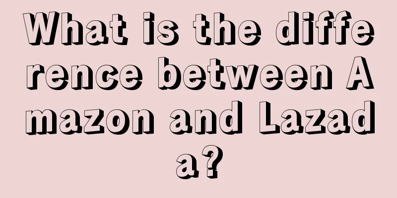 What is the difference between Amazon and Lazada?