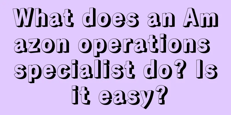 What does an Amazon operations specialist do? Is it easy?