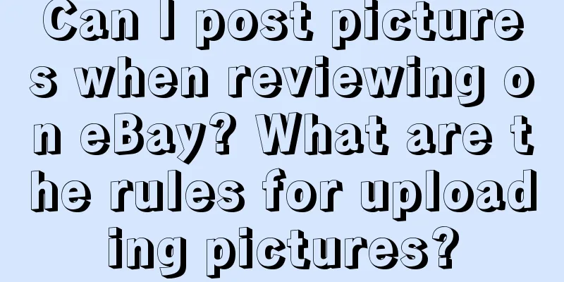 Can I post pictures when reviewing on eBay? What are the rules for uploading pictures?