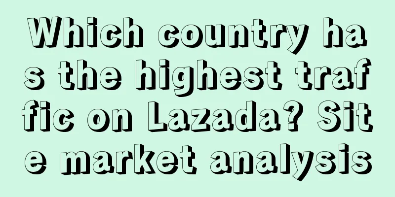 Which country has the highest traffic on Lazada? Site market analysis
