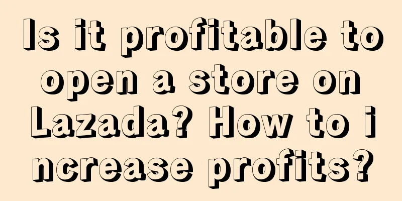 Is it profitable to open a store on Lazada? How to increase profits?