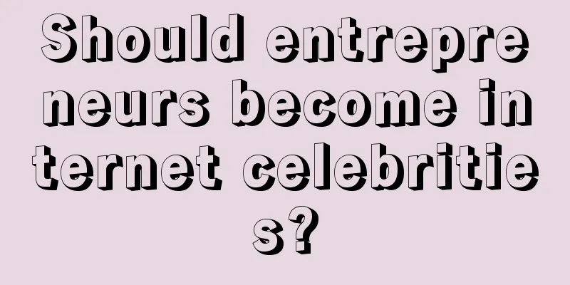 Should entrepreneurs become internet celebrities?