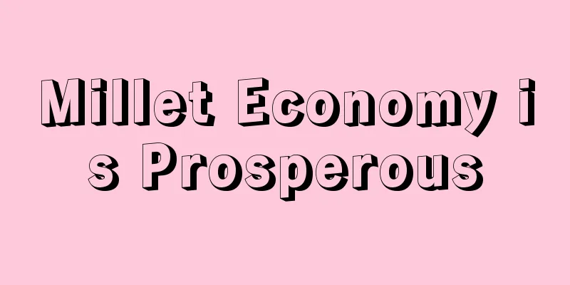 Millet Economy is Prosperous