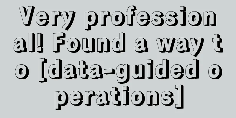 Very professional! Found a way to [data-guided operations]