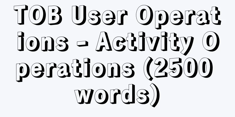 TOB User Operations - Activity Operations (2500 words)