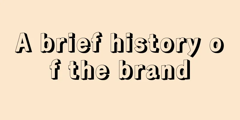 A brief history of the brand