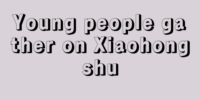 Young people gather on Xiaohongshu