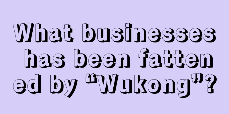 What businesses has been fattened by “Wukong”?