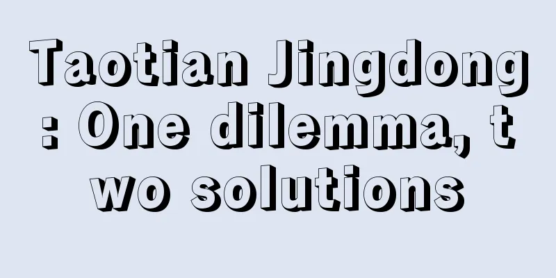 Taotian Jingdong: One dilemma, two solutions