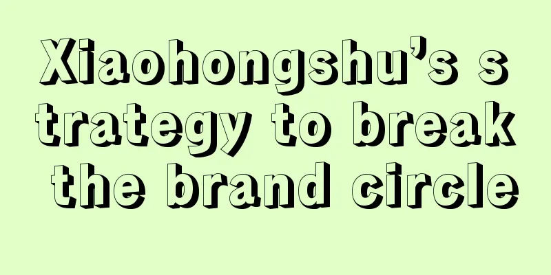Xiaohongshu’s strategy to break the brand circle
