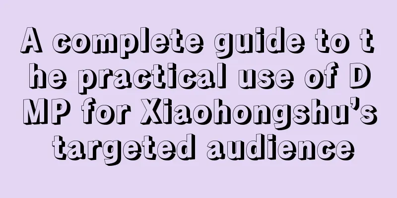 A complete guide to the practical use of DMP for Xiaohongshu’s targeted audience