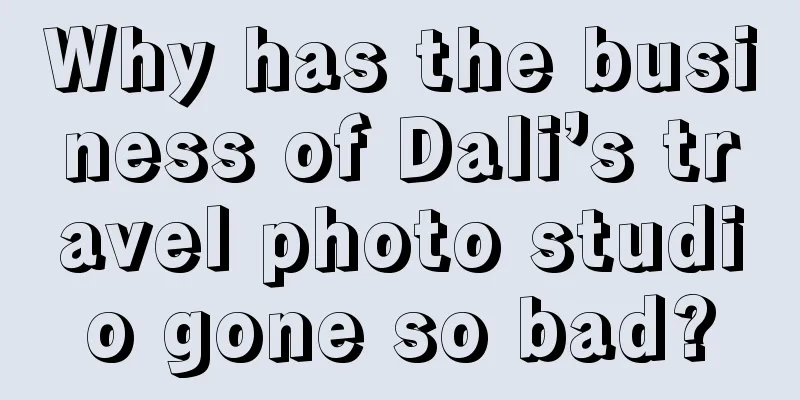Why has the business of Dali’s travel photo studio gone so bad?