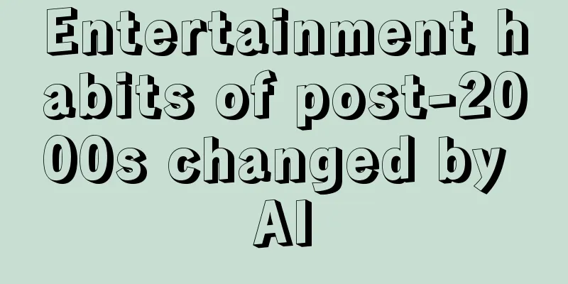 Entertainment habits of post-2000s changed by AI