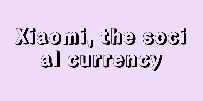 Xiaomi, the social currency