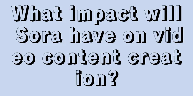 What impact will Sora have on video content creation?