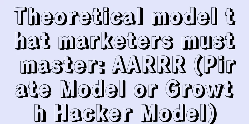 Theoretical model that marketers must master: AARRR (Pirate Model or Growth Hacker Model)