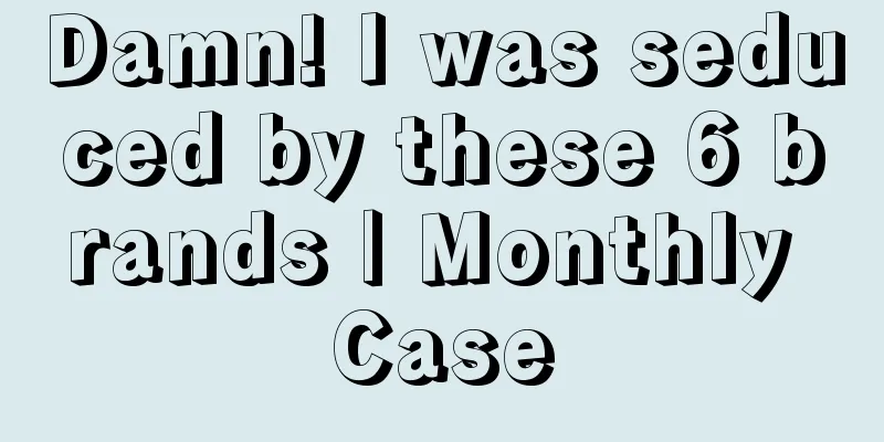 Damn! I was seduced by these 6 brands | Monthly Case