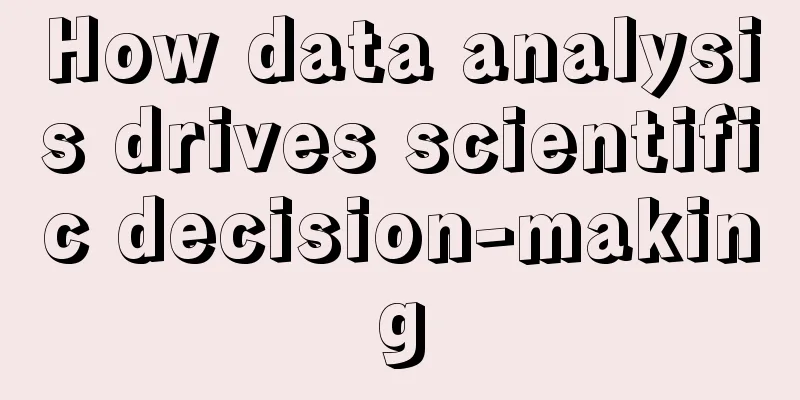 How data analysis drives scientific decision-making