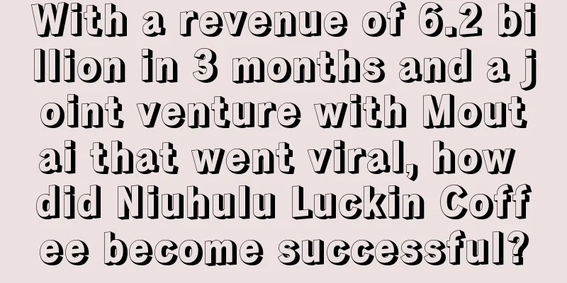 With a revenue of 6.2 billion in 3 months and a joint venture with Moutai that went viral, how did Niuhulu Luckin Coffee become successful?
