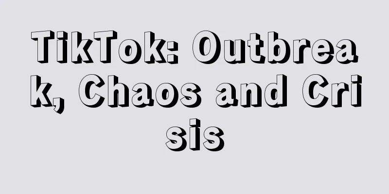 TikTok: Outbreak, Chaos and Crisis